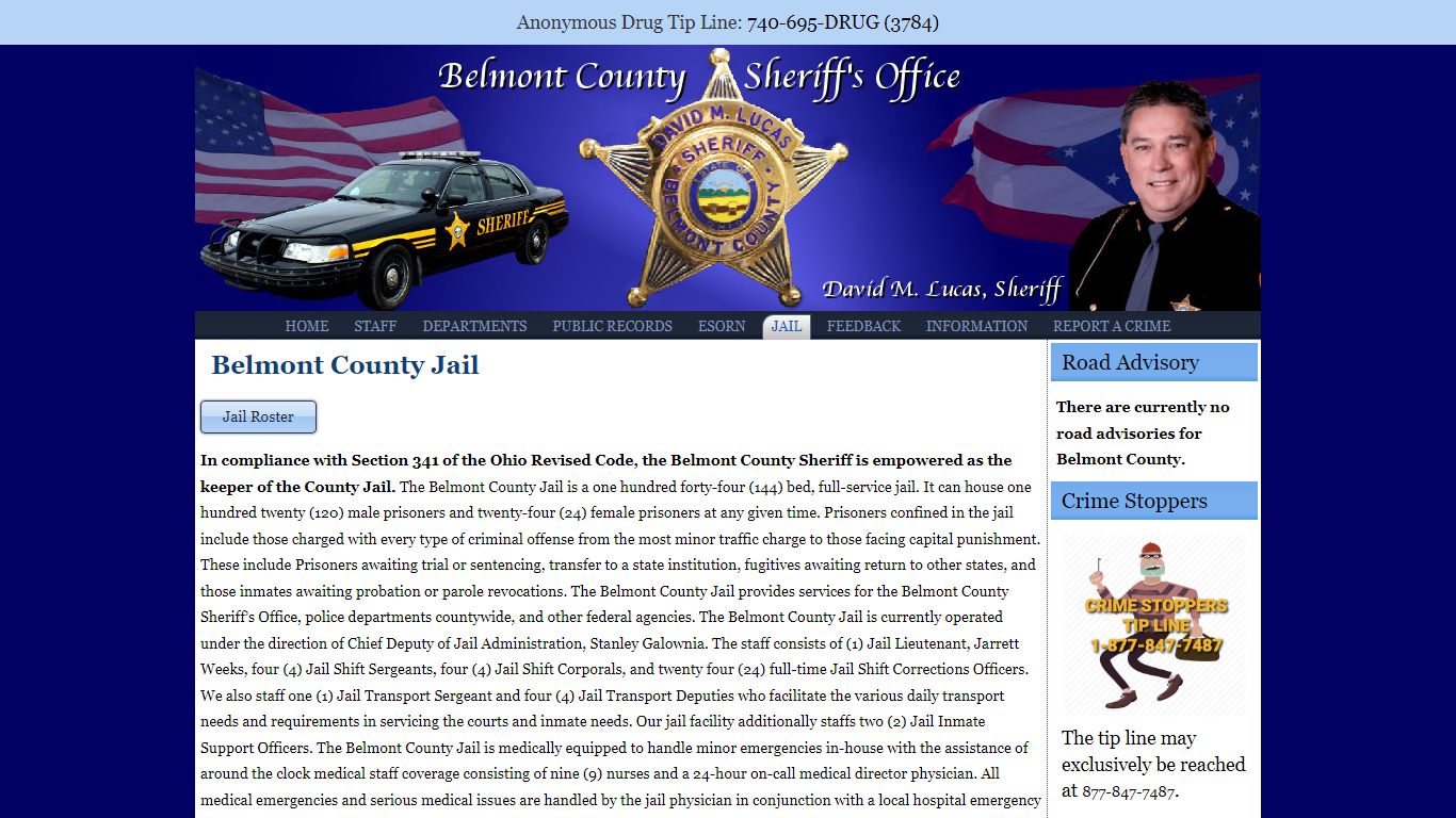 Belmont County Jail | Belmont County Sheriff's Office